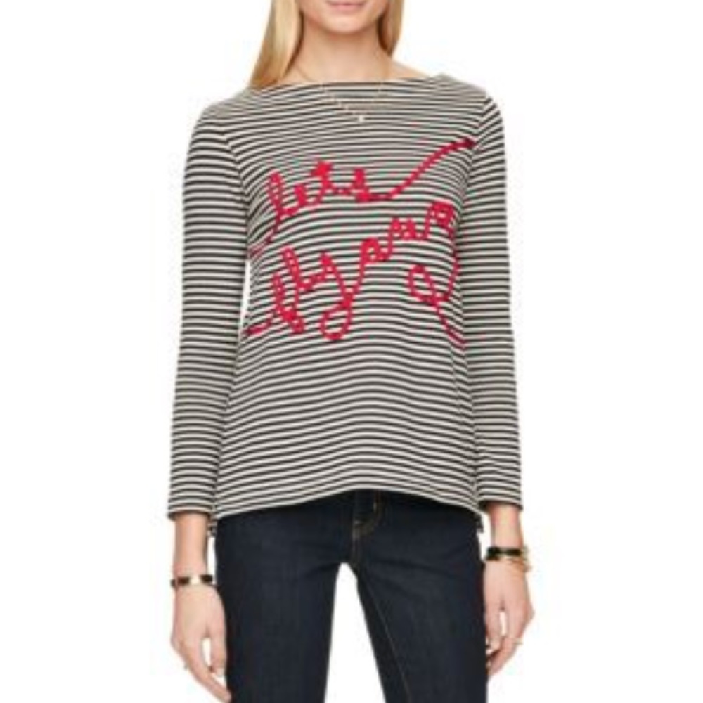 Kate Spade let's fly away top size xs